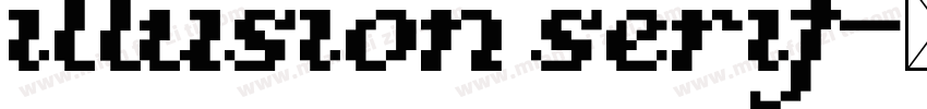 illusion serif字体转换